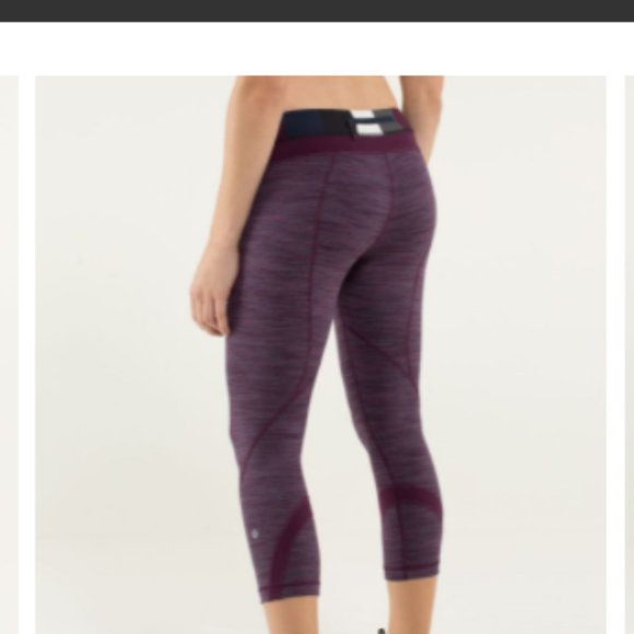 Lululemon crops size 6 - Picture 7 of 8